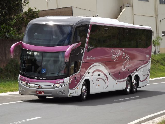 Ônibus Paradiso 1600 G7 - LD (Low Driver) - 44 Lugares Leito Turismo